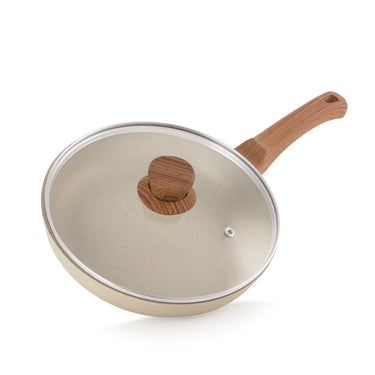 Taper Pan with Glass Lid - Crema Dusk Collection