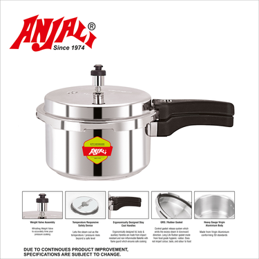 ALUMINIUM INDUCTION COOKER 3LTR OUTER LID