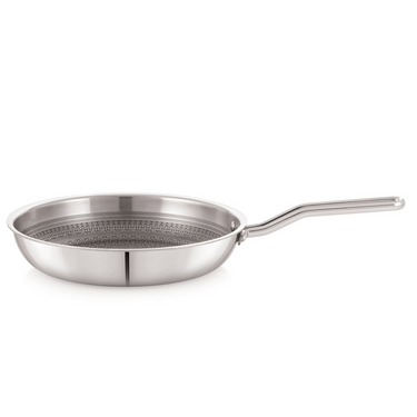 Fry Pan with Induction with SS Wire Handle -  Mystique Mandala Triply Series