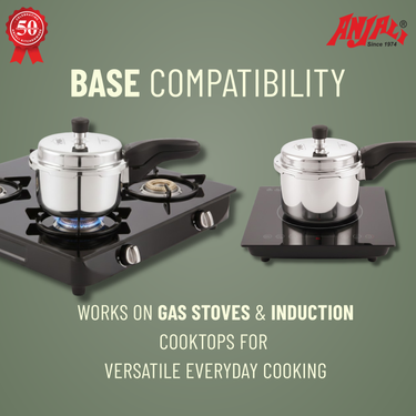 3L TERRA TRIPLY STRAIGHT INDUCTION COOKER - OUTER LID