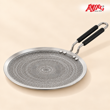 Roti Tawa with SS Wire Handle - Mystique Mandala Triply Series