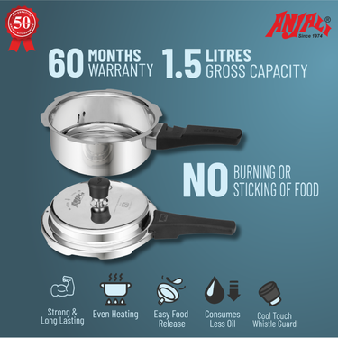 1.5L AQUA STRAIGHT INDUCTION COOKER - OUTER LID