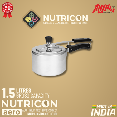 2L AERO ALUMINIUM  STRAIGHT GAS COOKER - INNER LID