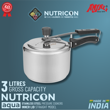 3L AQUA STRAIGHT INDUCTION COOKER - INNER LID