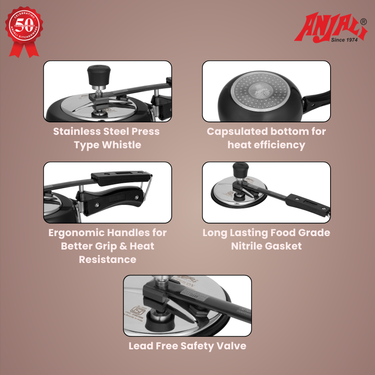 1.5L IGNIS CONTOUR INDUCTION COOKER - INNER LID