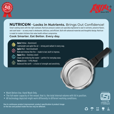 AQUA STRAIGHT INDUCTION COOKER - OUTER LID