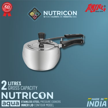 2L AQUA CONTOUR INDUCTION COOKER - INNER LID