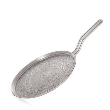 Dosa Tawa with Induction with SS Wire Handle -  Mystique Mandala Triply Series