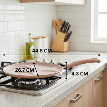 Uttappam Tawa 4 cavities - Biscoff Collection