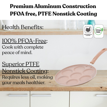 Uttappam Tawa 7 cavities - Biscoff Collection