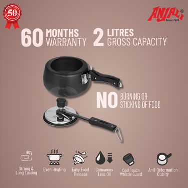 2L IGNIS CONTOUR INDUCTION COOKER - INNER LID