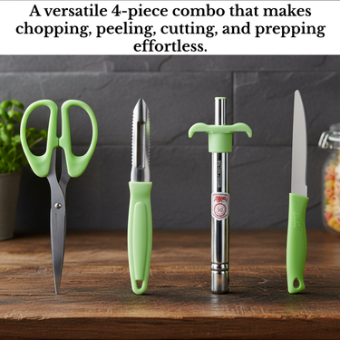 4Pcs Pastel Perfecto Cutting Set