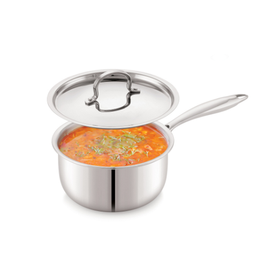 Triply Sauce Pan with SS Lid