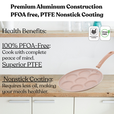 Uttappam Tawa 7 cavities - Biscoff Collection