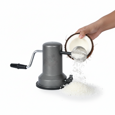 Coconut Scrapper - Sleek Stainless steel Steel Vacuum