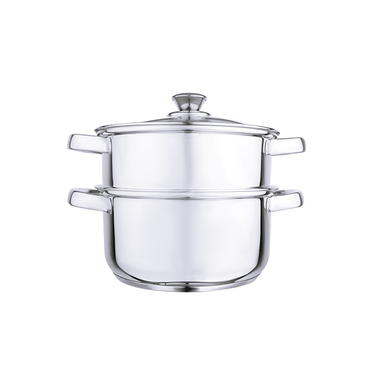 Fiesta Steamer with Glass Lid – Steaming Made Simple and Elegant