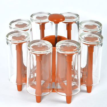 Glass & Spoon Organiser - Aristo for 8 Glasses & Cutlery