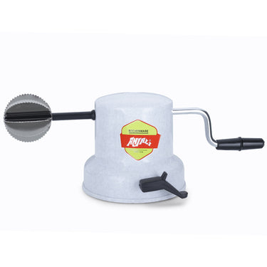 Coconut Scraper - Padmini Stainless Steel Vacuum Base (White) with Free Juicer Attachment