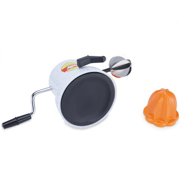 Coconut Scraper - Padmini Stainless Steel Vacuum Base (White) with Free Juicer Attachment