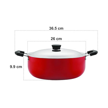 Aura Biryani Pot with Stainless Steel Lid